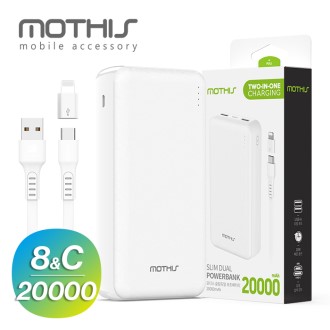 ��� ������� �������͸� 20000mAh CŸ�� ���̺�+8�� ����